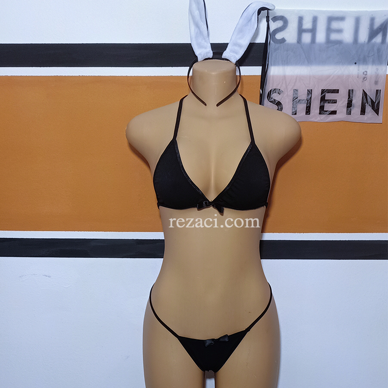 [Shein] Caleçon + Soutien-Gorge Sexy + Oreille de lapin