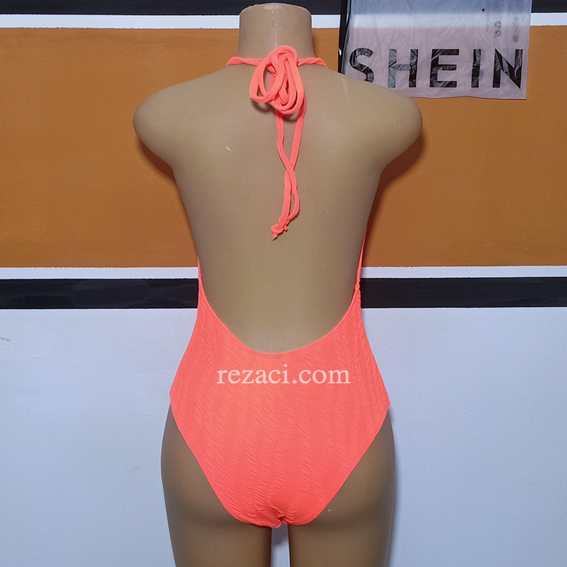 Maillot De Bain 1 Pièce Femme SHEIN - Multicouleur Taille S | Maillot Une Pièce été Plage
