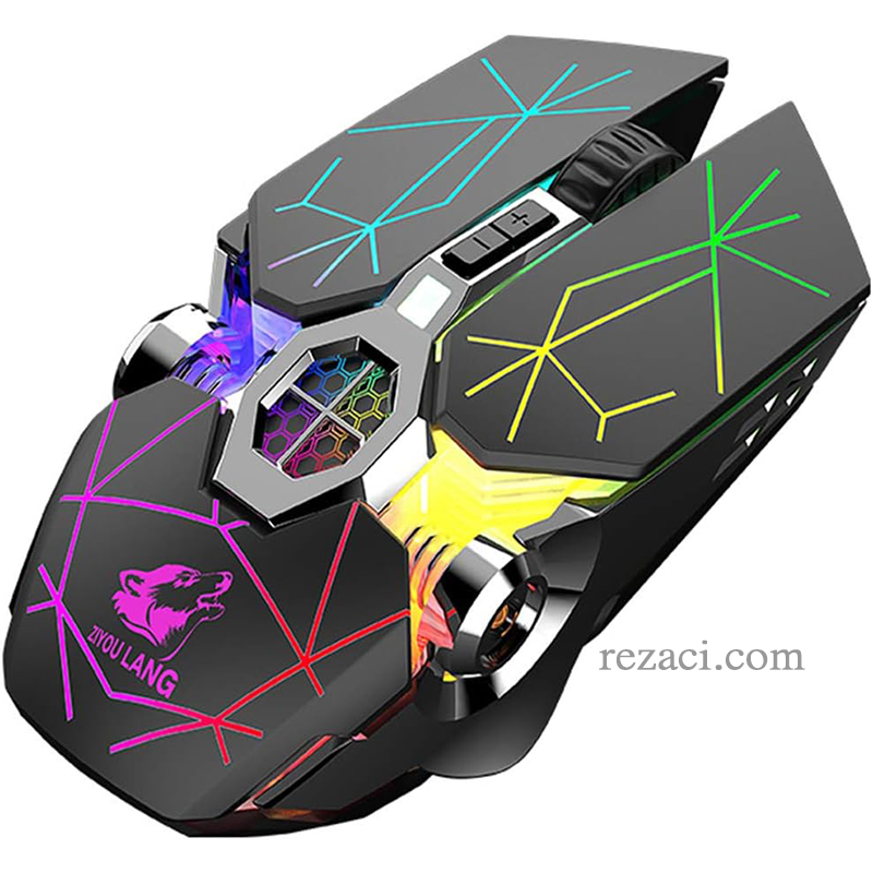 Souris lumineuse ZYOU LANG sans fil