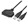 Adaptateur USB 3.0 SATA Pour Disque Dur & SSD SATA 2.5″ – Noir