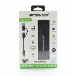 Boîtier externe SSD M.2...