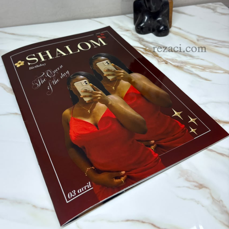 Magasine photos personnalisé